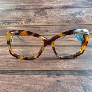 SPY‎ Womens Winnie Sunglasses Tortoise Aqua 59mm Polarized UV FRAMES ONLY